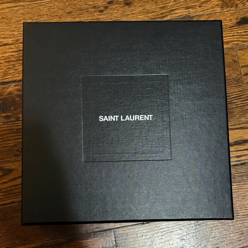 Saint Laurent Black Storage Box